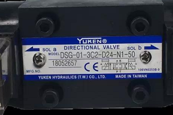 YUKEN油研電磁閥DSG-01-3C4-D24-N1-50、MSW-03-X-40型號(hào)解析，詳細(xì)參數(shù)